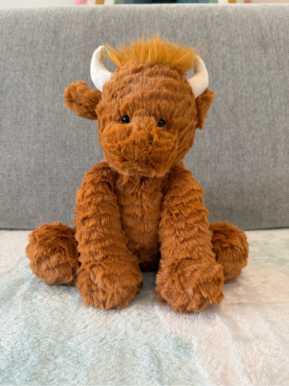 Jellycat FuddleWuddle Highland Cow BNWT